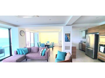 En venta departamento de lujo frente al mar Edf. Poseidon.