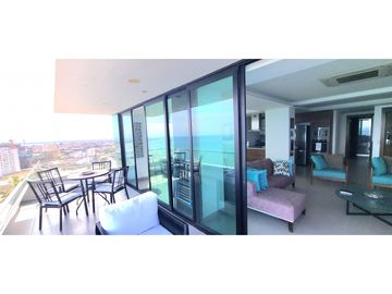 En venta departamento de lujo frente al mar Edf. Poseidon.