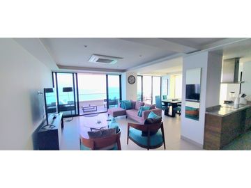 En venta departamento de lujo frente al mar Edf. Poseidon.