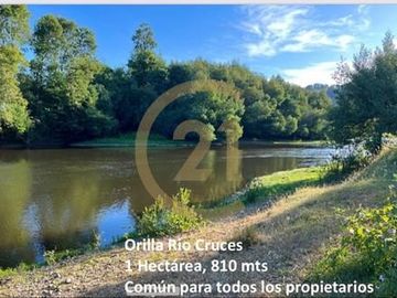 Parcela en Lanco a orilla del río Cruces