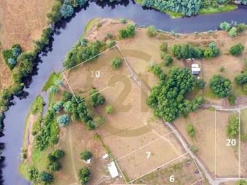 Parcela en Lanco a orilla del río Cruces
