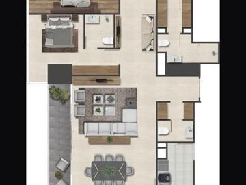 MANIGUA HERMOSO DEPARTAMENTO EN VENTA  PARA ESTRENAR