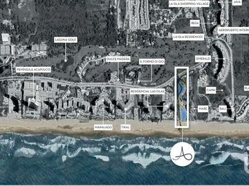 Departamento en preventa en Playa Diamante Costera de las palmas Acapulco de Juárez, Guerrero