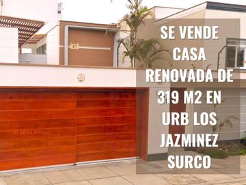 Venta de Casa Renovada En Zona Estrategica De Surco