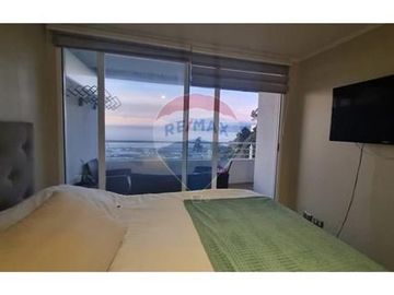 Hermoso Dpto 3D/2B con Vista al Mar en Concón