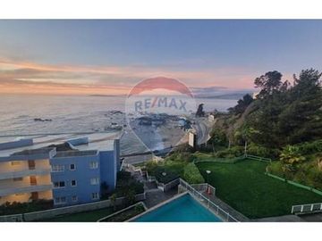 Hermoso Dpto 3D/2B con Vista al Mar en Concón