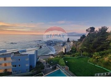Hermoso Dpto 3D/2B con Vista al Mar en Concón