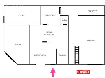 Venta casa 3 ambientes con cochera en Sarandi