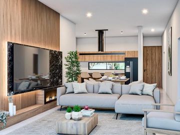 En Venta, Casa de un piso en Privada Residencial, 3 Rec, 3.5 baños, alberca