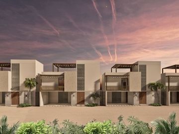 Preventa de Villas Sunset en playa de San Benito en Mérida Yucatán.