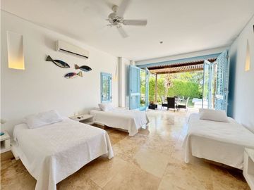 Casa en Isla de Baru Estancia del Mar Condominio en Cartagena