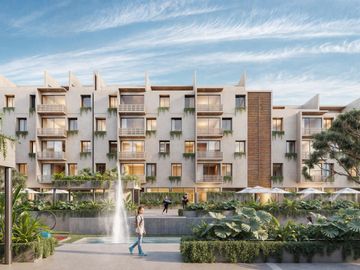 DEPARTAMENTO 2 RECÁMARAS Y TERRAZA EN ZONA SUR DE CANCÚN. PREVENTA.