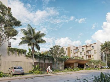 DEPARTAMENTO 2 RECÁMARAS Y TERRAZA EN ZONA SUR DE CANCÚN. PREVENTA.