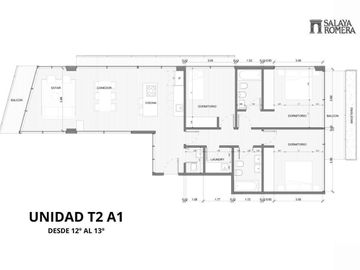 Departamento - Olivos-Vias/Rio