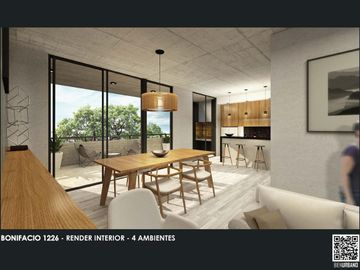 Departamento 3 ambientes c/ 2 balcones - Caballito - Venta