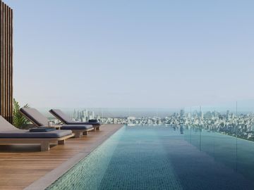Departamento en  Venta 2 ambientes con Terraza de 37 m2 en  suite y toilette    Cañitas