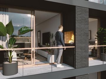 Lencke vende - departamento en duplex, financiacion directa en obra, gran terraza y parrilla