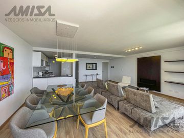 Vista Río, estrenar, departamento 3 dormitorios, amenities