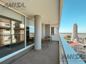Vista Río, estrenar, departamento 3 dormitorios, amenities