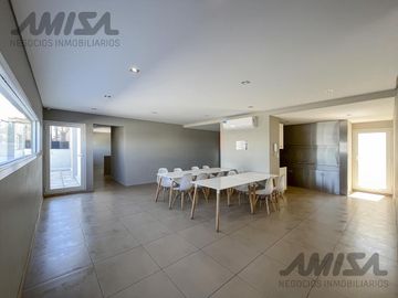 Vista Río, estrenar, departamento 3 dormitorios, amenities