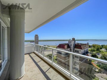 Vista Río, estrenar, departamento 3 dormitorios, amenities