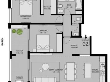 Loft con Balcón en pleno Centro - Edificio de Categoría