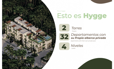 DEPARTAMENTO EN PREVENTA EN TULUM. 2 REC. SKY HOUSE FAMILY. ALF