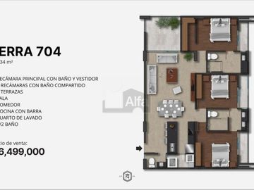 Departamentos de Lujo en Avenida Venustiano Carranza, San Luis Potosí