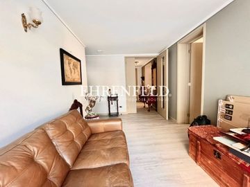 Bosques de Montemar, Concón. Departamento con amplio patio privado.
