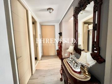 Bosques de Montemar, Concón. Departamento con amplio patio privado.