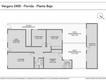 Dos PH sobre lote propio- se acepta canje y posibilidad de subdividir- Florida Oeste