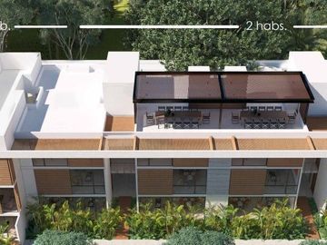 DEPARTAMENTO EN VENTA MERIDA 2 HABITACIONES EN MERIDA  YUCATAN