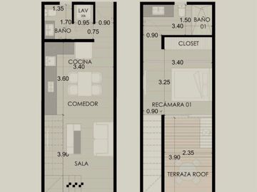 Departamentos Amueblados en Venta Malta en Temozón, Mérida Yucatán