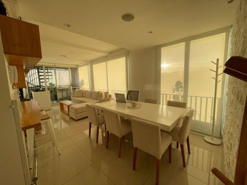 Venta departamento con terraza, parrilla y jacuzzi propio. 1 suites. 2 Cocheras. Amenities. Palermo