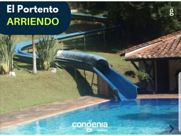 Finca en arriendo- El Retiro- Vereda el portento