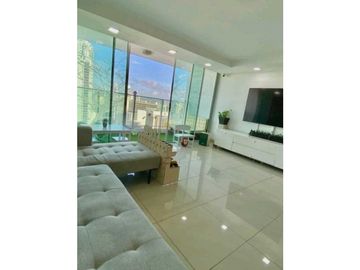 APARTAMENTO EN SAN FRANCISCO TERRAWIND 4REC 3B AMOBLADO 135M2