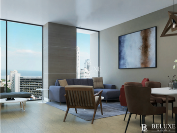 VENDO APARTAMENTO AMOBLADO EN AVENIDA BALBOA PH SEASIDE HOUSE (P)