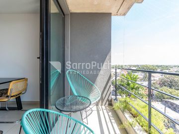 Venta departamento 2 ambientes con doble balcón en Morón.