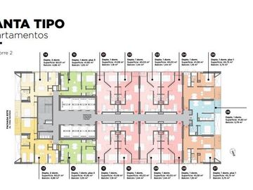 Departamento un dormitorio en venta en Nueva Cordoba - POCITO piso 15° Orientación Norte