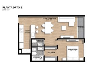 Departamento - Florida Mitre/Este