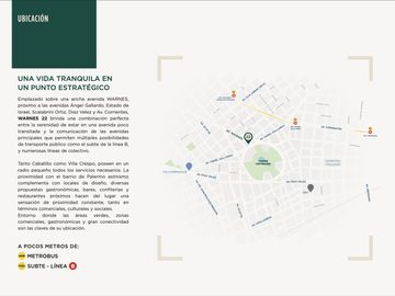 1 Ambiente en Pozo - Edificio de Categoría - Ideal AIRBNB - Apto Profesional -  Villa Crespo