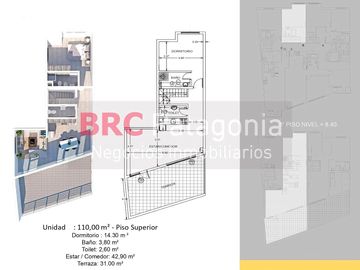 Departamento Dúplex con terraza en  pozo Apto Turismo