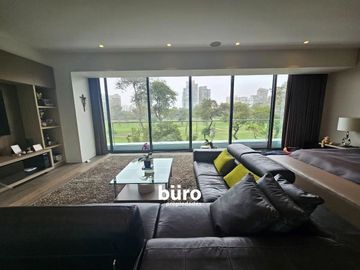 ULTRALUJO! FLAT EN VENTA VISTA AL INFINITO AL GOLF SAN ISIDRO PEZET SAN GABRIEL