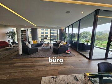 ULTRALUJO! FLAT EN VENTA VISTA AL INFINITO AL GOLF SAN ISIDRO PEZET SAN GABRIEL