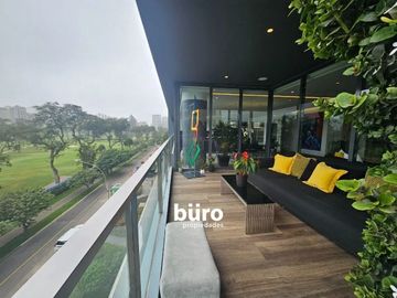 ULTRALUJO! FLAT EN VENTA VISTA AL INFINITO AL GOLF SAN ISIDRO PEZET SAN GABRIEL
