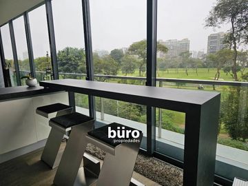 ULTRALUJO! FLAT EN VENTA VISTA AL INFINITO AL GOLF SAN ISIDRO PEZET SAN GABRIEL