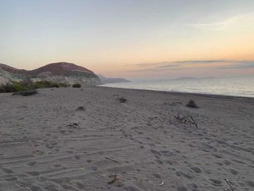 Terreno con Playa,  en Punta Coyote Baja California Sur,