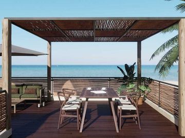 Preventa de casa moderna a 150m del mar en Chuburná Puerto
