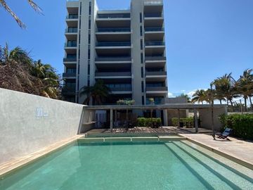 Venta Departamento Frente al Mar Chicxulub Puerto, Yucatán Al norte de Mérida.