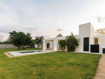 Casa Equipada de 1 piso en venta en Merida en privada Dzidzil Ha